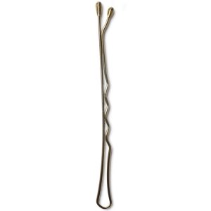 Hair grips, Brown - ca 300pc