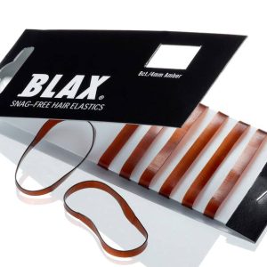 Blax Snag Free Hair Elastics Brown 8pcs