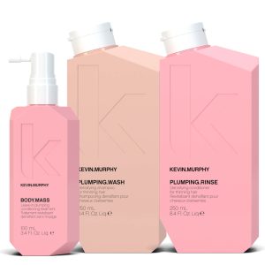 Kevin Murphy, Plumping Shampoo + Rinse + Leave-in kur Trio
