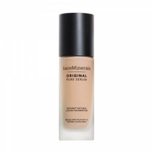 bareMinerals Orginal Pure Serum Liquid Foundation Mineral SPF 20 Medium Warm 3
